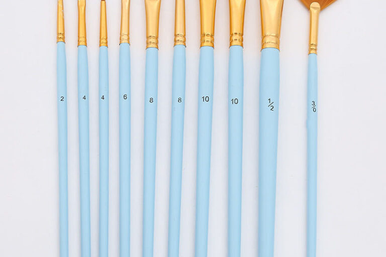 5 Nylon Hair artist brush (1)