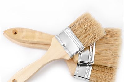 35 professional wood handle paint brushes (1)