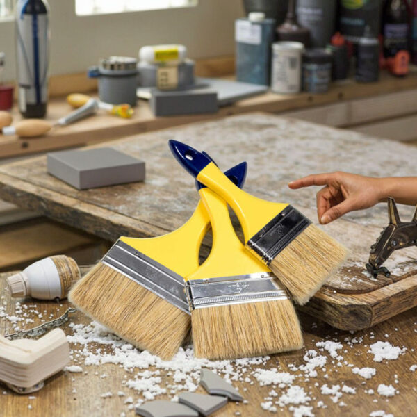 Paint Brush with Tapered Filament