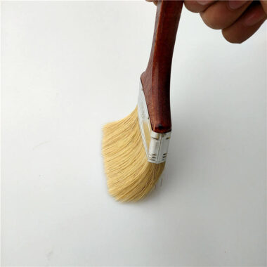 High-Grade Paint Brushes with Red Wooden Handles