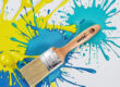 Paint Brush Set with Synthetic Bristles