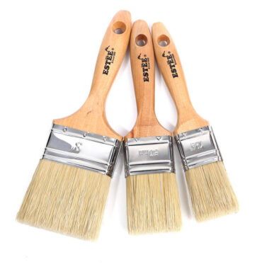 Paint Brush Set with Synthetic Bristles