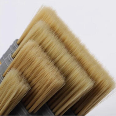 Natural Bristle Paint Brush Set