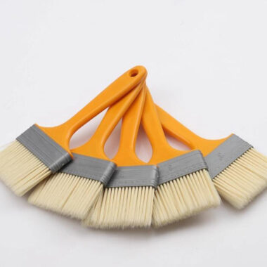 Natural Bristle Paint Brush Set