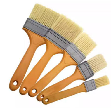Natural Bristle Paint Brush Set