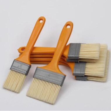Natural Bristle Paint Brush Set