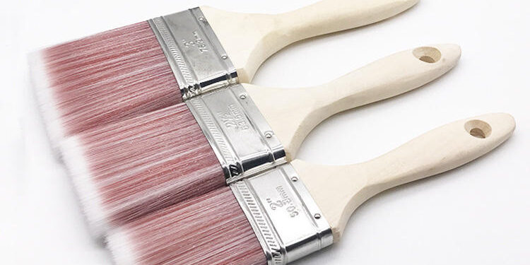 DIY Industrial Wall Paint Brush Set