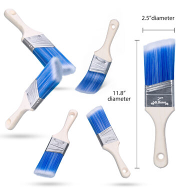DIY Industrial Wall Paint Brush Set