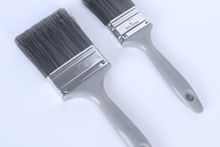 Industrial DIY Paint Brush with Hollow Wire Solid Handle (7) Industrial Paint Brush with Solid Handle