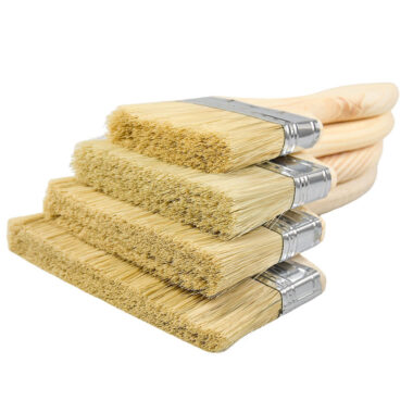 Paint Brushes with Wooden Handles
