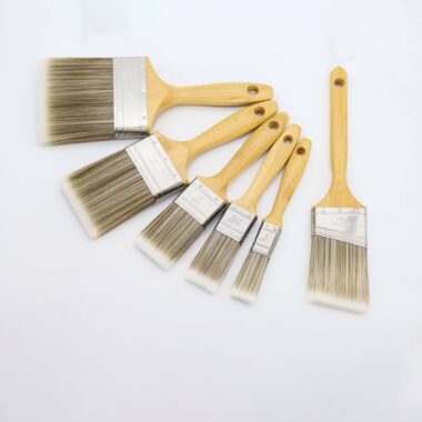 Bristle Wall Paint Brushes with Wooden Handles