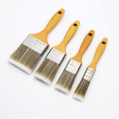 Bristle Wall Paint Brushes with Wooden Handles