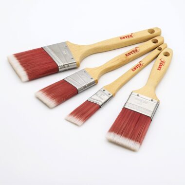 Bristle Wall Paint Brushes with Wooden Handles